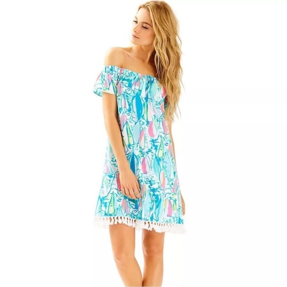 Lilly Putzt Marble Beach and Bae Sunglow Dress Women’s Size M